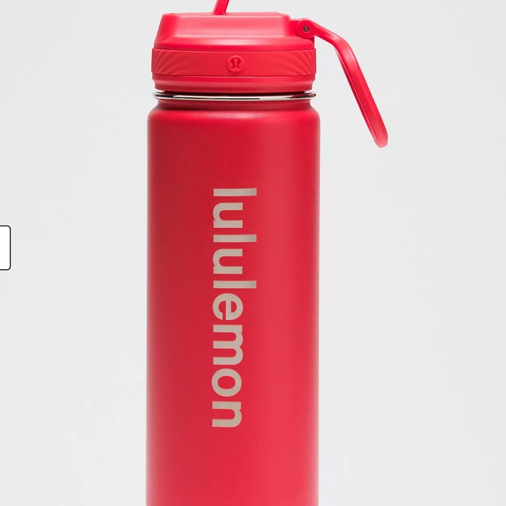 NWT Lululemon Back to Life Sport Bottle 18oz Straw Lid